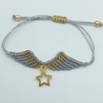 IRIS jewels kallirroi gr faux bijoux handmade χειροποιήτο κόσμημα βραχιόλι χεριού χρυσό ασημί